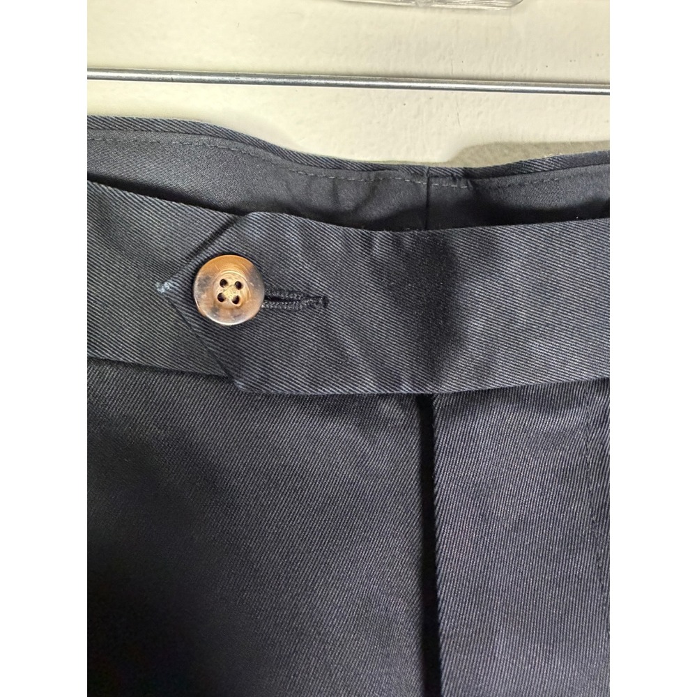Jos. A. Bank Traveler's Collection Mens 32x32 Black Tailored Fit Chino Pants - Picture 4 of 7